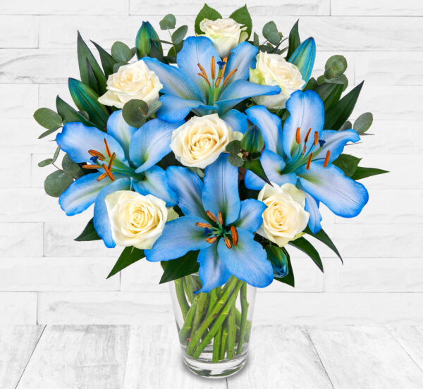 Sapphire Lily and Rose